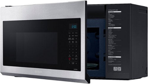 Samsung - 1.7 cu. ft. Over-the-Range Convection Microwave with WiFi - Stainless Steel