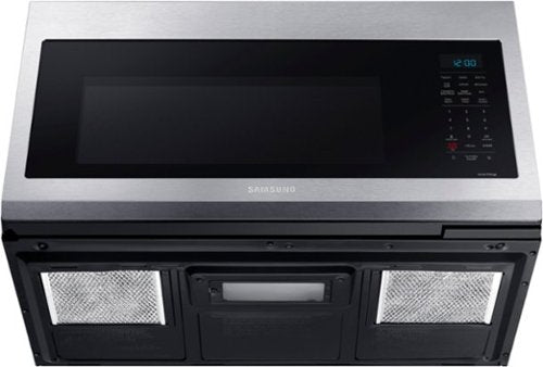 Samsung - 1.7 cu. ft. Over-the-Range Convection Microwave with WiFi - Stainless Steel
