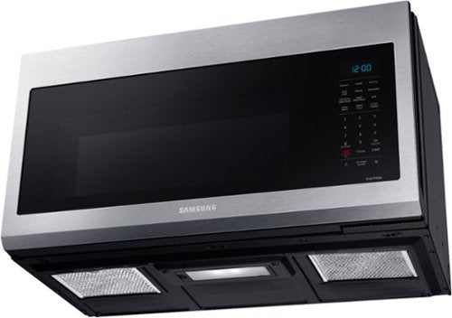 Samsung - 1.7 cu. ft. Over-the-Range Convection Microwave with WiFi - Stainless Steel