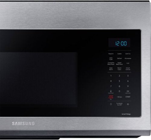 Samsung - 1.7 cu. ft. Over-the-Range Convection Microwave with WiFi - Stainless Steel