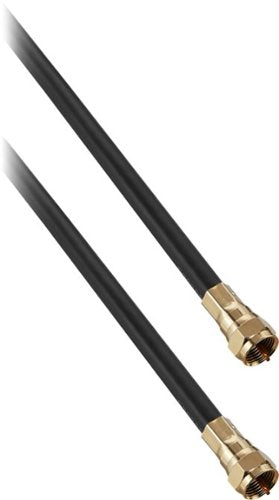 Rocketfish™ - 6' Indoor/Outdoor RG6 Coaxial Cable - Black