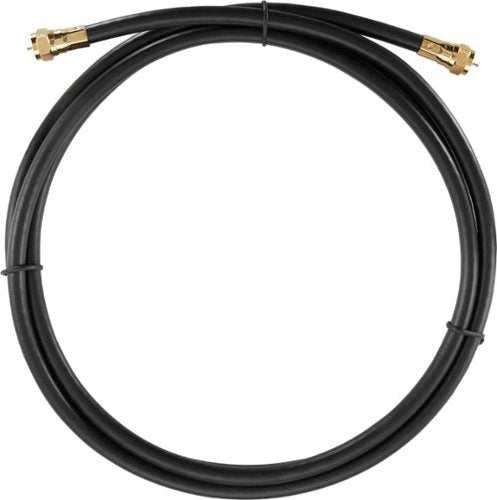 Rocketfish™ - 6' Indoor/Outdoor RG6 Coaxial Cable - Black