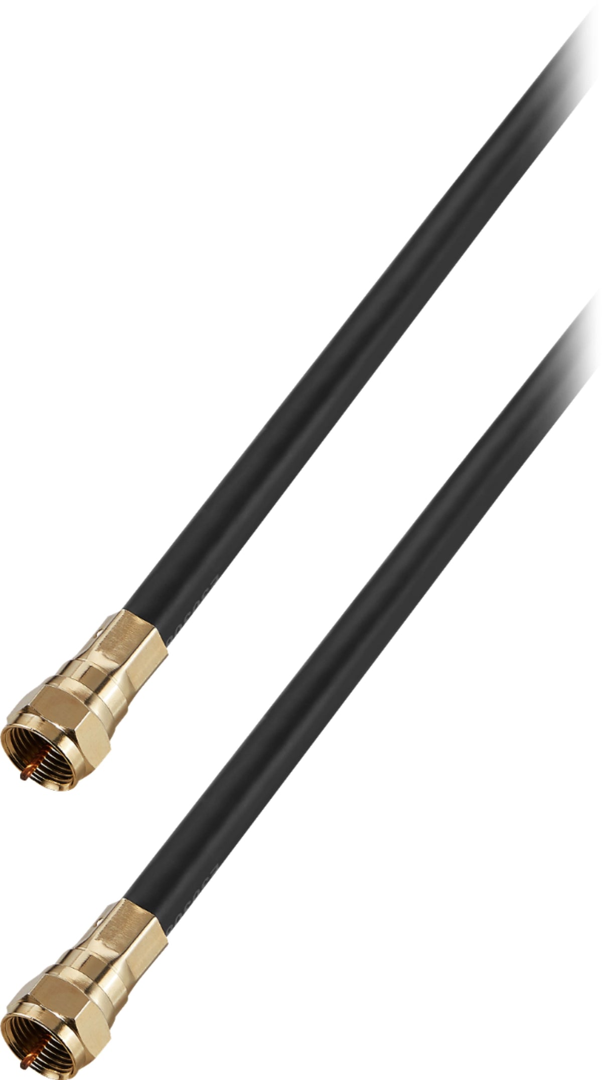 Rocketfish™ - 6' Indoor/Outdoor RG6 Coaxial Cable - Black
