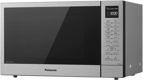 Panasonic - 1.2 Cu. Ft. 1200 Watt SN68KS Microwave with Inverter and Genius Sensor - Stainless Steel