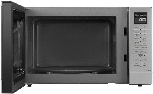 Panasonic - 1.2 Cu. Ft. 1200 Watt SN68KS Microwave with Inverter and Genius Sensor - Stainless Steel