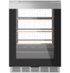 Café - 14-Bottle 126-Can Built-In Beverage Cooler with Wi-Fi - Platinum Glass
