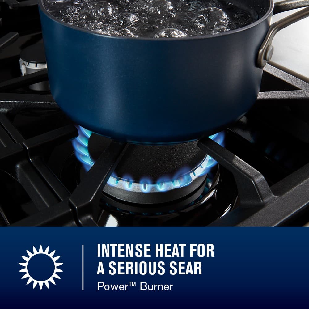 Maytag - 30 in. Wide 5 burners 5.0 cu. ft. Freestanding Gas Range With No Preheat Air Fry and Air Baking - Stainless Steel