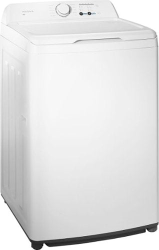 Insignia™ - 3.7 Cu. Ft. High Efficiency 12-Cycle Top-Loading Washer - White