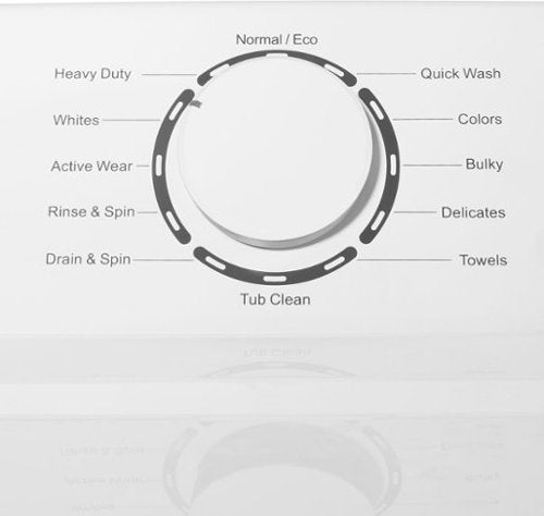 Insignia™ - 3.7 Cu. Ft. High Efficiency 12-Cycle Top-Loading Washer - White
