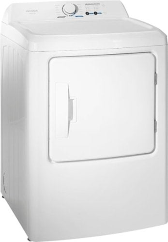 Insignia™ - 6.7 Cu. Ft. Electric Dryer with Sensor Dry - White