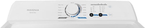 Insignia™ - 6.7 Cu. Ft. Electric Dryer with Sensor Dry - White