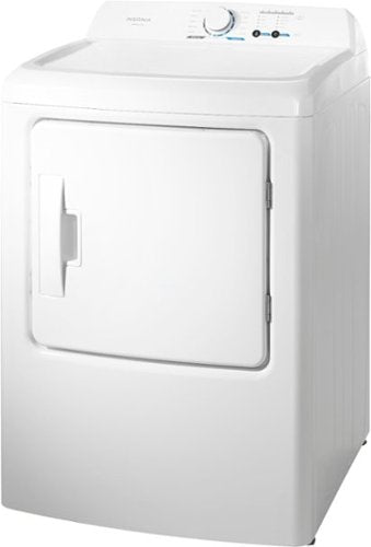 Insignia™ - 6.7 Cu. Ft. Electric Dryer with Sensor Dry - White