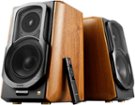 Edifier - S1000MKII Audiophile Active Bookshelf 2.0 Speakers, Computer Speakers - 120W Optical Input - Bluetooth 5.0 HD - Wood/Black