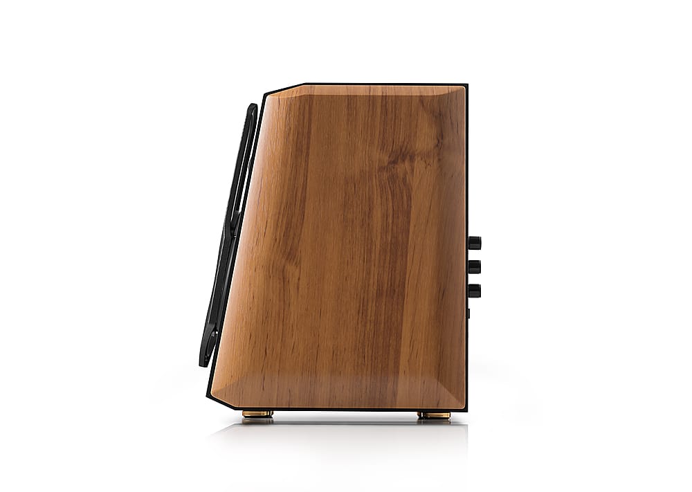 Edifier - S1000MKII Audiophile Active Bookshelf 2.0 Speakers, Computer Speakers - 120W Optical Input - Bluetooth 5.0 HD - Wood/Black