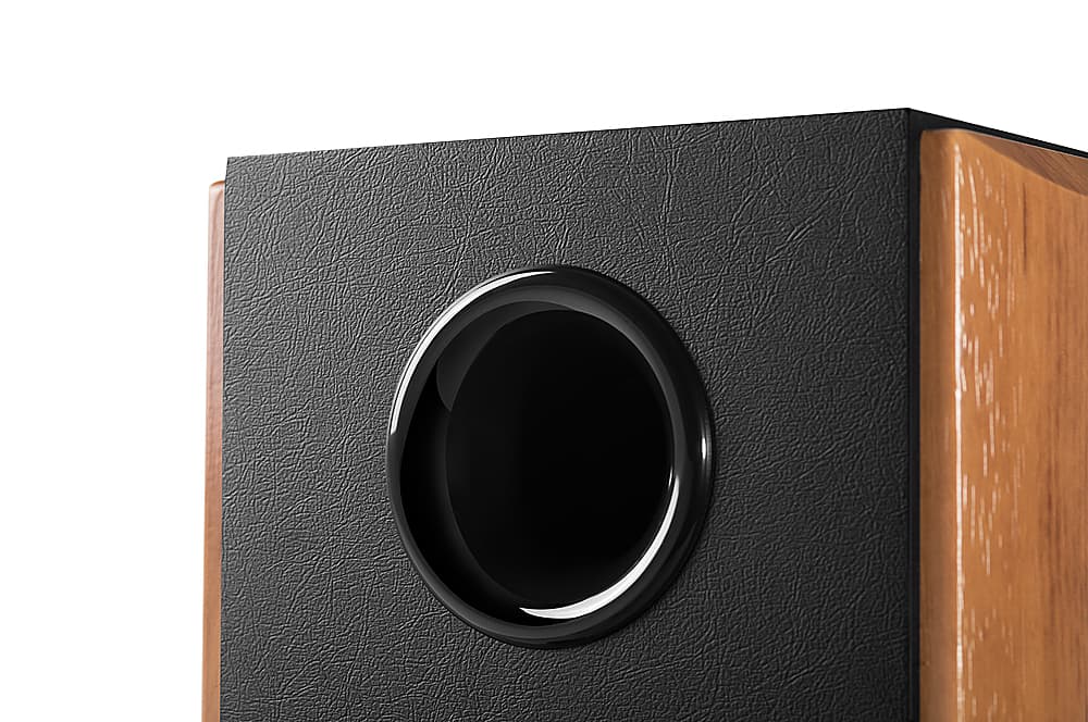 Edifier - S1000MKII Audiophile Active Bookshelf 2.0 Speakers, Computer Speakers - 120W Optical Input - Bluetooth 5.0 HD - Wood/Black