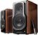 Edifier - S2000MKIII Powered Bluetooth Bookshelf, Computer - 130W Line-in Optical Input - Tri-Amped Studio Monitor 2.0 Speakers - Wood/Black
