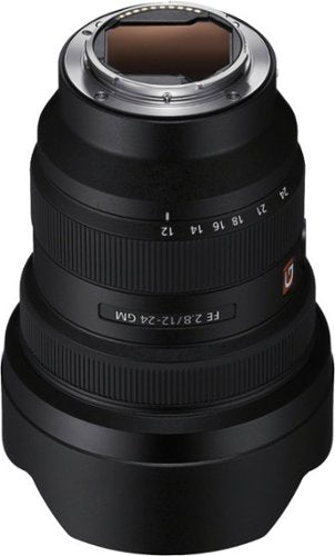 Sony - FE 12-24mm F2.8 G MASTER Full-frame Constant-Aperture Ultra-Wide Zoom Lens - Black