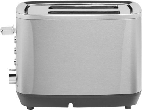 GE - 2-Slice Toaster - Stainless Steel