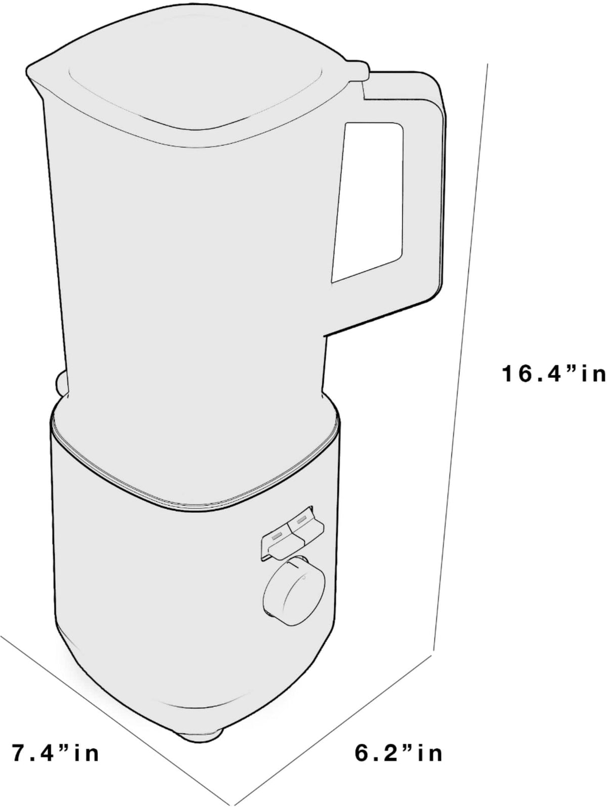 GE - 5-Speed 64-Oz. Blender with Blender Cups - Stainless Steel