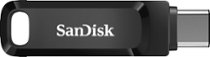 SANDISK - Ultra Dual Drive Go 256GB USB Type-A/USB Type-C Flash Drive - Black