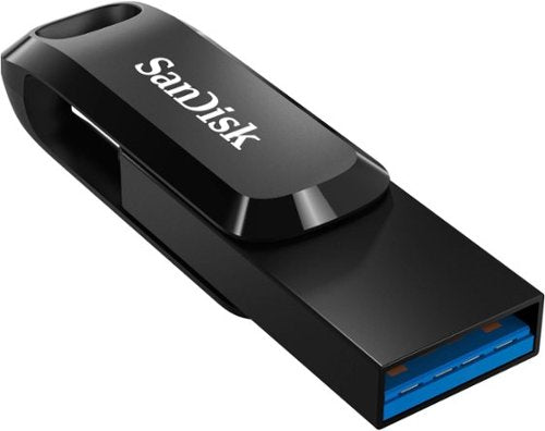 SANDISK - Ultra Dual Drive Go 256GB USB Type-A/USB Type-C Flash Drive - Black