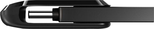 SANDISK - Ultra Dual Drive Go 256GB USB Type-A/USB Type-C Flash Drive - Black