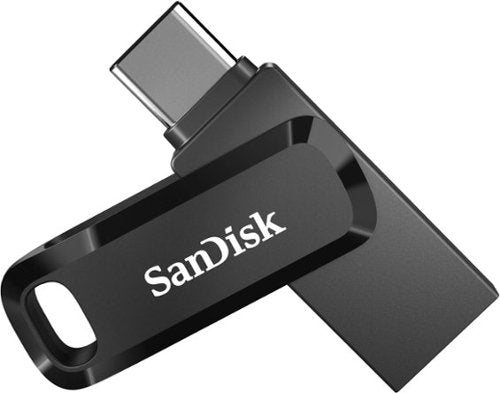 SANDISK - Ultra Dual Drive Go 256GB USB Type-A/USB Type-C Flash Drive - Black