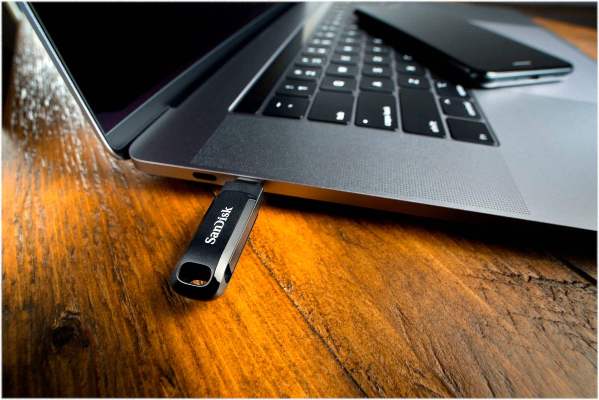 SANDISK - Ultra Dual Drive Go 256GB USB Type-A/USB Type-C Flash Drive - Black