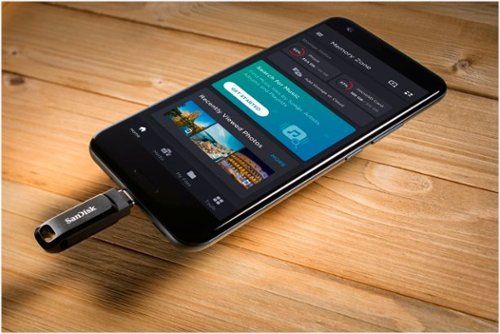 SANDISK - Ultra Dual Drive Go 256GB USB Type-A/USB Type-C Flash Drive - Black
