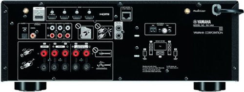 Yamaha - RX-V4A 5.2-channel AV Receiver with 8K HDMI and MusicCast - Black