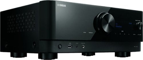 Yamaha - RX-V4A 5.2-channel AV Receiver with 8K HDMI and MusicCast - Black