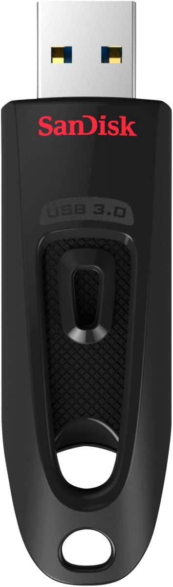 SANDISK - Ultra 512GB USB 3.0 Flash Drive - Black