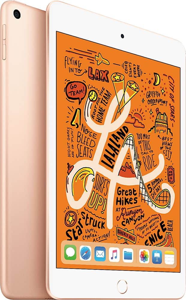 Apple - Certified Refurbished iPad Mini (5th Generation) (2019) - 64GB - Gold