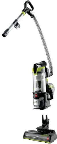 BISSELL - CleanView Allergen Lift-Off Pet Vacuum - Black/ Electric Green