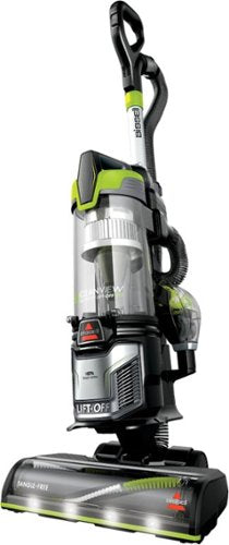 BISSELL - CleanView Allergen Lift-Off Pet Vacuum - Black/ Electric Green