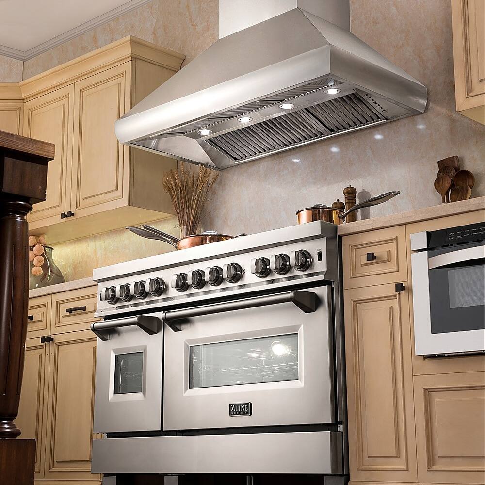 ZLINE - 36 inches - Externally Vented - Wall Range Hood - Stainless Steel