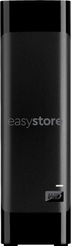 WD - easystore 8TB External USB 3.0 Hard Drive - Black