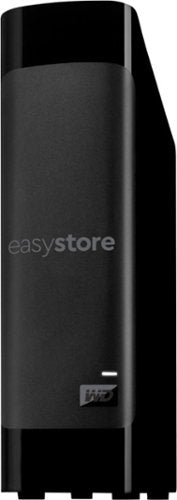 WD - easystore 8TB External USB 3.0 Hard Drive - Black