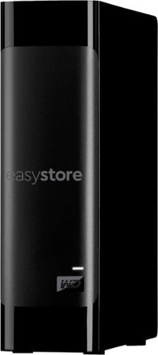 WD - easystore 8TB External USB 3.0 Hard Drive - Black