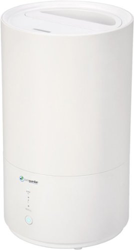 PureGuardian - H950AR Ultrasonic Cool Mist Top Fill Humidifier with Aromatherapy, .80-Gallon - White
