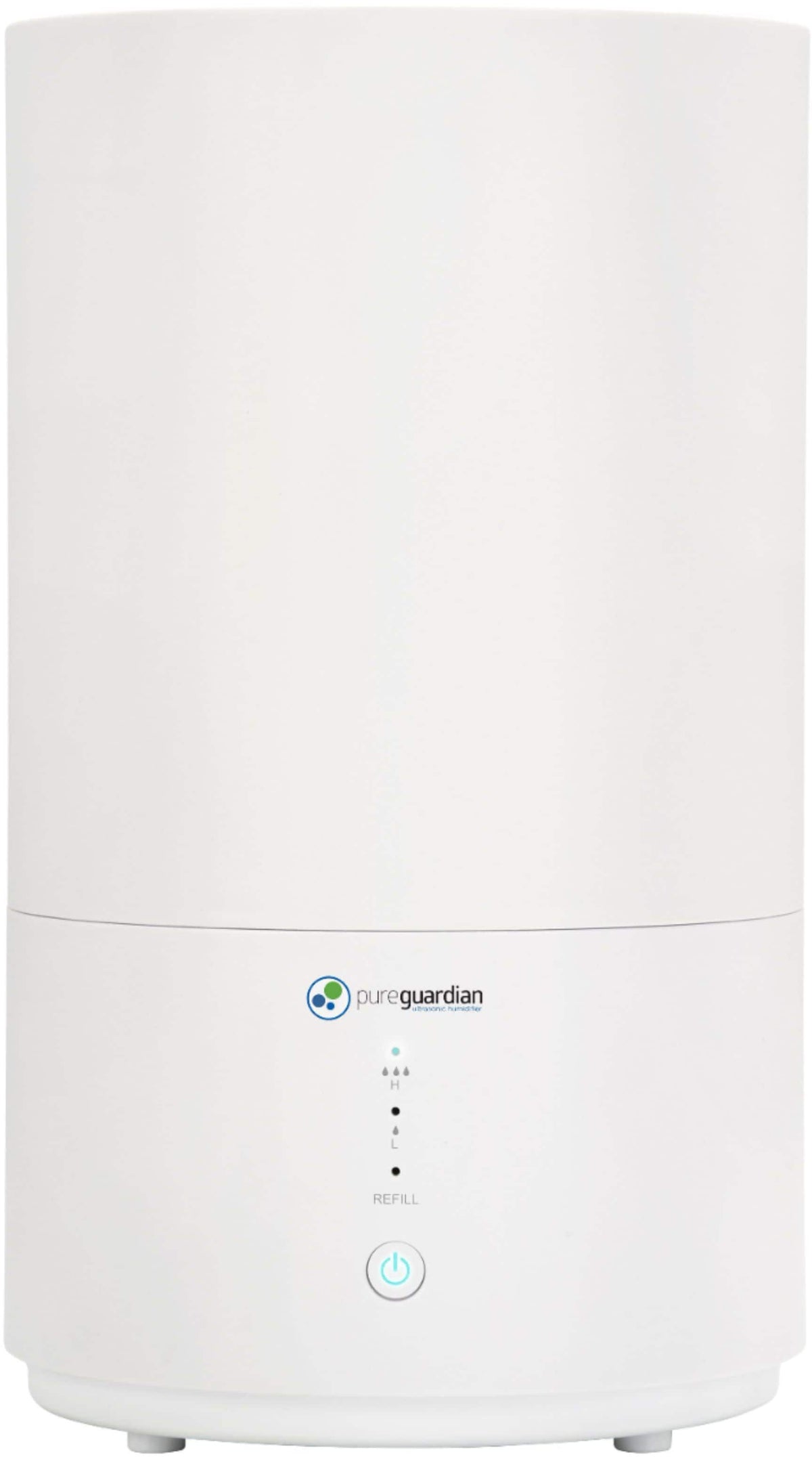 PureGuardian - H950AR Ultrasonic Cool Mist Top Fill Humidifier with Aromatherapy, .80-Gallon - White