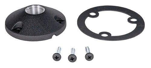 Sonance - ROUND SURFACE MOUNT - Outdoor Speaker Mount (Each) - Black