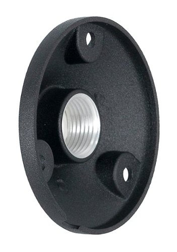 Sonance - ROUND SURFACE MOUNT - Outdoor Speaker Mount (Each) - Black