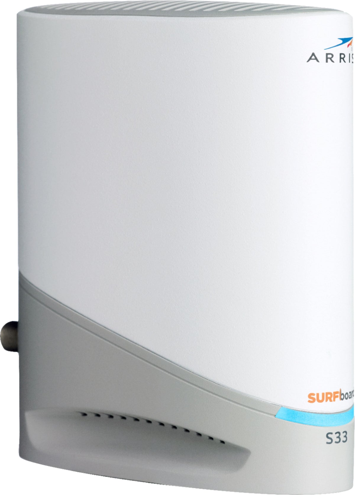 ARRIS - SURFboard S33 32 x 8 DOCSIS 3.1 Multi-Gig Cable Modem with 2.5 Gbps Ethernet Port - White