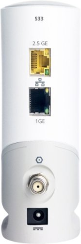 ARRIS - SURFboard S33 32 x 8 DOCSIS 3.1 Multi-Gig Cable Modem with 2.5 Gbps Ethernet Port - White