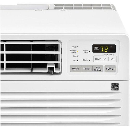 LG - 700 Sq. Ft. 14,000 BTU 230V In Wall Air Conditioner with Remote - White