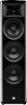 JBL - HDI3800 Triple 8-inch 2-1/2 way Floorstanding Loudspeaker with 1" compression tweeter - Gloss Black Finish