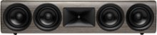 JBL - HDI4500 Quadruple 5.25" 2-1/2 way Center Channel Loudspeaker with 1" compression tweeter - Gray Oak Finish