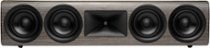 JBL - HDI4500 Quadruple 5.25" 2-1/2 way Center Channel Loudspeaker with 1" compression tweeter - Gray Oak Finish