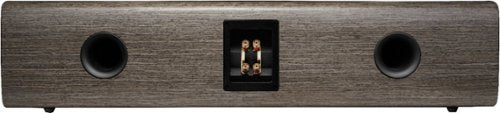 JBL - HDI4500 Quadruple 5.25" 2-1/2 way Center Channel Loudspeaker with 1" compression tweeter - Gray Oak Finish